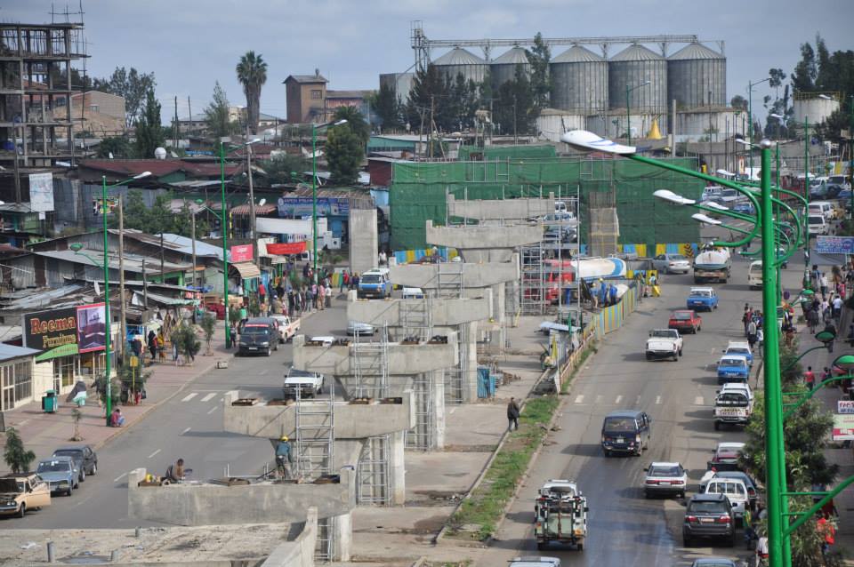ddis Ababa Light Train Construction