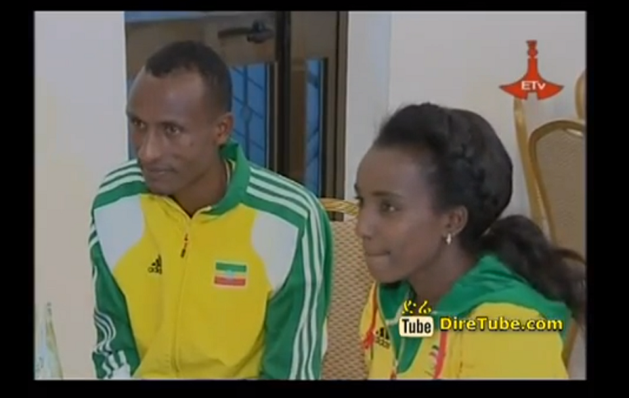 Ethiopia Athletes 2013 Moscow